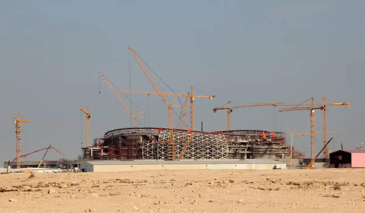 Construction d'un Stade